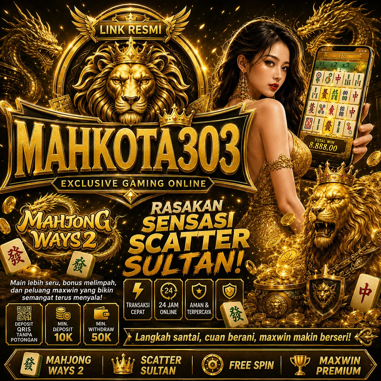 MAHKOTA303 Banner